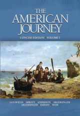 9780135150870-0135150876-The American Journey-Concise Edition, Volume 1