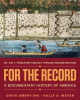 9780393878158-0393878155-For the Record: A Documentary History of America (Volume 1)
