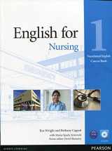 9781408269930-1408269937-English for Nursing Level 1 Coursebook and CD-ROM Pack (Vocational English, 1)