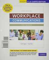 9780321838537-032183853X-Workplace Communications: The Basics, Books a la Carte Plus MyTechCommLab -- Access Card Package (5th Edition)