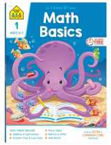 9780887431371-0887431372-School Zone - Math Basics 1 Workbook - 64 Pages, Ages 6 to 7, 1st Grade, Numbers 1-100, Identifying Numbers, Skip Counting, and More (School Zone I Know It!® Workbook Series)