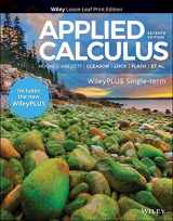 9781119798989-1119798981-Applied Calculus, 7e WileyPLUS Card and Loose-leaf Set Single Term