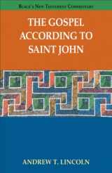 9780801049422-0801049423-The Gospel according to Saint John (Black's New Testament Commentary)