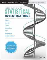9781119491064-1119491061-Introduction to Statistical Investigations, 1e WileyPLUS (next generation) + Loose-leaf