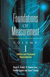 9780486453149-0486453146-Foundations of Measurement Volume I: Additive and Polynomial Representations (Volume 1) (Dover Books on Mathematics)