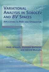9780898716009-0898716004-Variational Analysis in Sobolev and BV Spaces: Applications to PDEs and Optimization (MPS-SIAM Series on Optimization, Series Number 6)