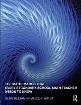 9780415994132-0415994136-The Mathematics That Every Secondary School Math Teacher Needs to Know (Studies in Mathematical Thinking and Learning Series)
