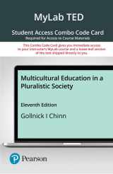 9780136866374-0136866379-Multicultural Education in a Pluralistic Society -- MyLab Education with Pearson eText + Print Combo Access Code