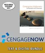 9781337125024-1337125024-Bundle: Contemporary Mathematics for Business & Consumers, 8th + CengageNOW, 2 terms Printed Access Card