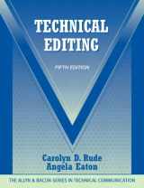9780133937701-0133937704-Technical Editing Plus MyLab Writing without Pearson eText -- Access Card Package (5th Edition)