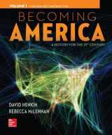 9781259316173-1259316173-Becoming America Vol 1 w/ 1 Term Connect Plus Access Card