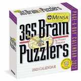9781523516605-1523516607-Mensa 365 Brain Puzzlers Page-A-Day Calendar 2023: Word Puzzles, Logic Challenges, Number Problems, and More