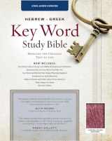 9781617159848-1617159840-The Hebrew-Greek Key Word Study Bible: KJV Edition, Burgundy Genuine Leather Thumb-Indexed (Key Word Study Bibles)