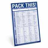 9781601061560-1601061560-Knock Knock Pack This! Pad Packing List Notepad, 6 x 9-inches