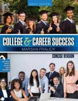9781792464959-1792464959-College and Career Success: Concise Version