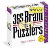 9781523513246-1523513241-Mensa 365 Brain Puzzlers Page-A-Day Calendar 2022: A brain busting year of tough pangrams, word ladders, logic challenges, number sequences, and more.
