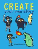 9781548114442-1548114448-Create Your Own Story: Blank Book for Kids / Creatively Write and Illustrate Stories, Fairy Tales, Comics, Adventures / 100 Pages / Ocean Sky Blue (Creative Writing for Kids)