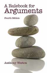 9780872209541-0872209547-A Rulebook for Arguments (Hackett Student Handbooks)