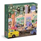 9780735372405-0735372403-Spring Street 1000 Piece Puzzle in a Square Box from Galison - 1000 Piece Puzzle for Adults, Beautiful Illustrations from Joy Laforme