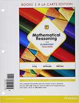 9780321915634-0321915631-Mathematical Reasoning for Elementary Teachers, Books a la Carte Edition