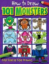 9781842297421-1842297422-How to Draw 101 Monsters: Easy Step-by-step Drawing (How to draw)