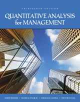 9780134543161-0134543165-Quantitative Analysis for Management [RENTAL EDITION]