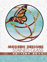 9780486446622-048644662X-Modern Designs Stained Glass Pattern Book (Dover Crafts: Stained Glass)