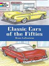9780486433264-0486433269-Classic Cars of the Fifties Coloring Book (Dover Planes Trains Automobiles Coloring)
