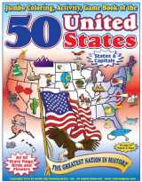 9781619530577-1619530570-50 United States - The Greatest Nation in History Coloring, Activity & Game Book