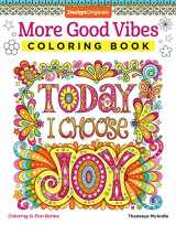 9781497202061-149720206X-More Good Vibes Coloring Book (Coloring is Fun) (Design Originals) 32 Beginner-Friendly Uplifting & Creative Art Activities on High-Quality Extra-Thick Perforated Paper that Resists Bleed Through