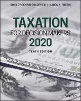 9781119562108-1119562104-Taxation for Decision Makers, 2020