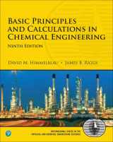 9780137327171-013732717X-Basic Principles and Calculations in Chemical Engineering (International Series in the Physical and Chemical Engineering Sciences)