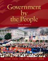 9780131921580-0131921584-Government by the People : Basic Version