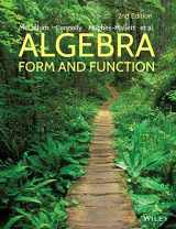 9781119146049-1119146046-Algebra Form and Function 2e + WileyPLUS Registration Card