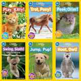 9780525547303-0525547304-National Geographic Kids Animals Set : Jump, Pup! Peek, Otter! Go, Cub! Play, Kitty! Trot, Pony! Hoot, Owl!