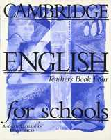 9780521421805-0521421802-Cambridge English for Schools 4 Teacher's book
