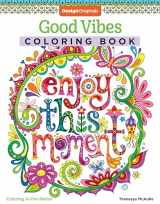 9781574219951-1574219952-Good Vibes Coloring Book (Coloring is Fun) (Design Originals): 30 Beginner-Friendly & Relaxing Creative Art Activities; Positive Messages & Inspirational Quotes; Perforated Paper Resists Bleed Through