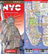 9781932527872-1932527877-StreetSmart NYC Five Boro Map by VanDam-Laminated pocket city street map w/ attractions in Metro NYC & all 5 boros of NY City: Manhattan, Brooklyn, ... ... new Subway Map – Folded Map 2024 Edition