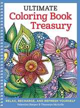9781497200241-1497200245-Ultimate Coloring Book Treasury: Relax, Recharge, and Refresh Yourself (Design Originals) 208 Pages of Beautiful One-Side-Only Designs on Extra-Thick, Perforated Paper in a Spiral Lay-Flat Binding