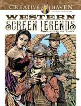 9780486826783-0486826783-Creative Haven Western Screen Legends Coloring Book: Relax & Find Your True Colors (Adult Coloring Books: USA)