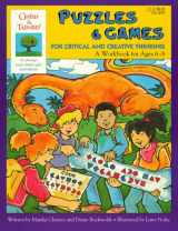 9781565651395-1565651391-Puzzles & Games for Critical and Creative Thinking: A Workbook for Age 6-8 (The Gifted & Talented Workbooks)