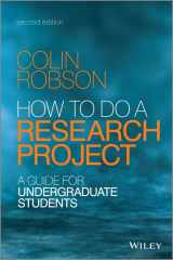 9781118691328-1118691326-How to do a Research Project: A Guide for Undergraduate Students