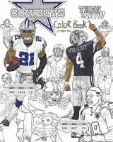 9781542675086-1542675081-Ezekiel Elliott and the Dallas Cowboys: Then and Now: The Ultimate Football Coloring, Activity and Stats Book for Adults and Kids