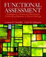 9780133571059-013357105X-Functional Assessment: Strategies to Prevent and Remediate Challenging Behavior in School Settings, Loose-Leaf Version (4th Edition)