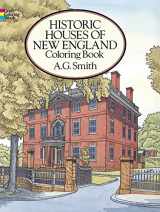 9780486271675-0486271676-Historic Houses of New England Coloring Book (Dover American History Coloring Books)