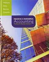 9781259183973-1259183971-Financial & Managerial Accounting with Connect Plus Access Code: The Basis for Business Decisions