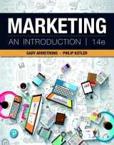 9780135204436-0135204437-Marketing: An Introduction -- MyLab Marketing with Pearson eText Access Code