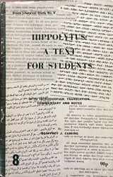 9780905422022-0905422023-Hippolytus: a Text for Students (Liturgical Studies)