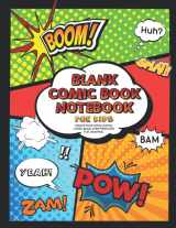 9781791388386-1791388388-Blank Comic Book Notebook For Kids : Create Your Own Comics, Comic Book Strip Templates For Drawing: Super Hero Comics
