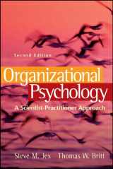 9780470109762-0470109769-Organizational Psychology: A Scientist-Practitioner Approach